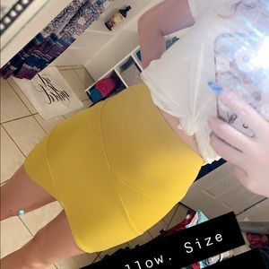 Super cute elastic waist skirt